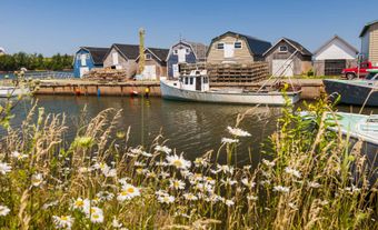 Seaside view of Prince Edward Island